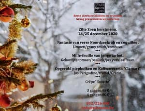 kerstmenu zilte zoen