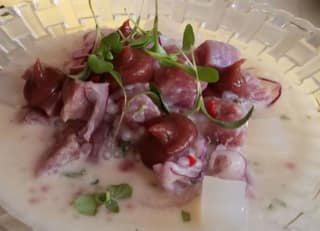 Ceviche tonijn-avocado-limoen