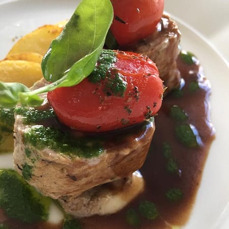 Saltimbocca/basilicum